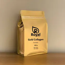ماسک لاتکسی طلای کلاژن رویال royal حجم 250 گرم