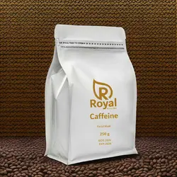 ماسک لاتکسی کافئین رویال royal حجم 250 گرم