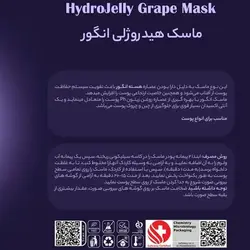 ماسک هیدروژلی انگور هایلایف High life حجم 300 گرم