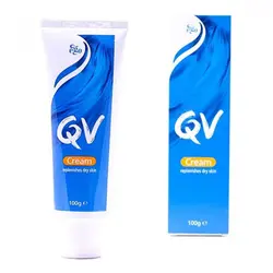 کرم مرطوب کننده تیوپی کیووی حجم 100 گرم QV