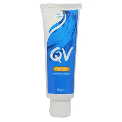 کرم مرطوب کننده تیوپی کیووی حجم 100 گرم QV