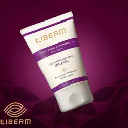 کرم آبرسان و مرطوب کننده حاوی کلاژن تیبرم Tiberm حجم 100 میل