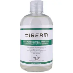 تونر مناسب پوست چرب تیبرم Tiberm حجم 500 میل