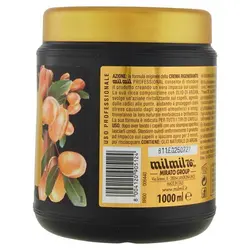 ماسک مو بازسازی کننده روغن آرگان میل میل ایتالیا MIL MIL حجم 1000 میلی