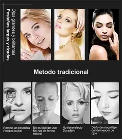 فرمژه برقی حرارتی شارژی 80 درجه سه بعدی Heated Eyelash Curler