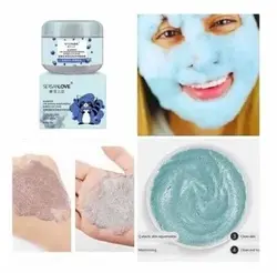 ماسک حبابی آبرسان خاک رس و بلوبری سرسان لاو SERSAN LOVE