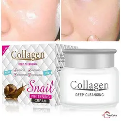 کرم روشن کننده صورت کلاژن ساز حلزون حجم 80 گرم