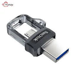 فلش مموری سن دیسک 32 گیگابایت مدل Ultra Dual Drive M3.0