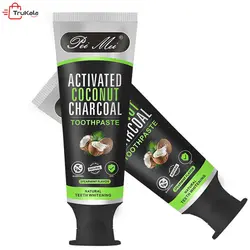 خمیر دندان زغال نارگیل سفید کننده دندان پی می