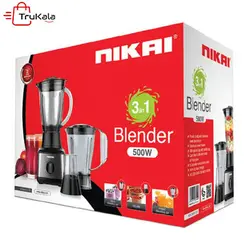 مخلوط کن و آسیاب کن نیکا مدل NB3900GEB