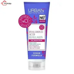 کرم مو فاقد سولفات هیالورونیک اسید و کلاژن اربن کر حجم  250 میلی لیتر