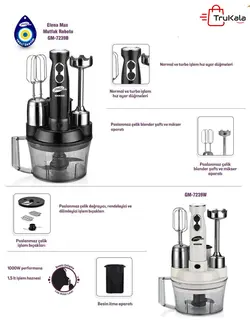 میکسر چند کاره گلد مستر مدل GM-7239