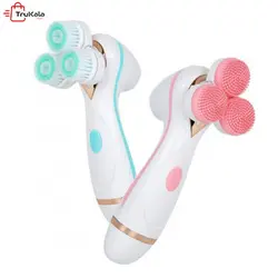 فیس براش پایه دار شستشوی صورت 3 کاره موهایر مدل MO-9026