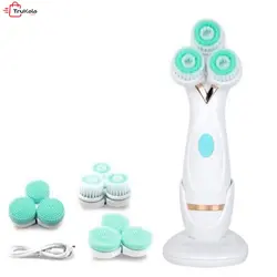 فیس براش پایه دار شستشوی صورت 3 کاره موهایر مدل MO-9026