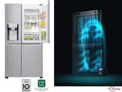 یخچال فریزر ساید بای ساید ال جی 30 فوت مدل GC-J287SVUV