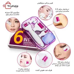 درمارولر 6 در 1 دی آر اس dermaroller