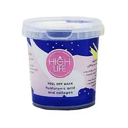 ماسک هیدروژلی هایلایف هیالورونیک اسید و کلاژن highlife