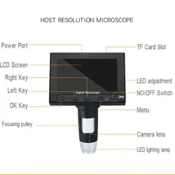 دستگاه انالیز و اسکنر تبلت دار پوست مو digital microscope