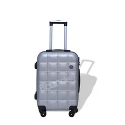 چمدان اوماسو مدل مربعی نقره ای سایز کوچک کد OS-SNA-5012-27