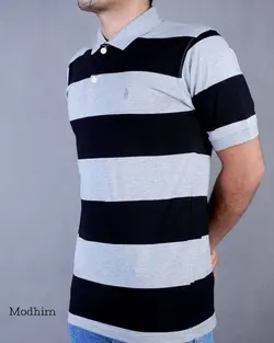 تیشرت مردانه راه راه POLO کد 2061