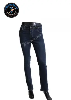 شلوار لی سرمه ای راسته مردانه کد 36