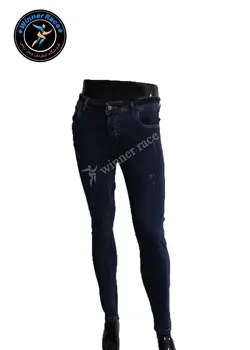 شلوار لی مردانه سرمه ای طرح اسکینی کد 31