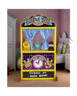 عروسک گردانی چوبی کودک