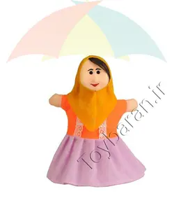 عروسک دستی دختر