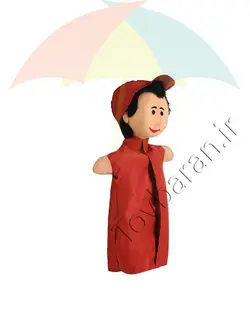 عروسک دستی آتشنشان