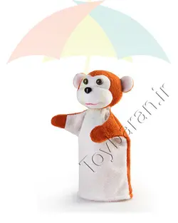 عروسک دستی میمون