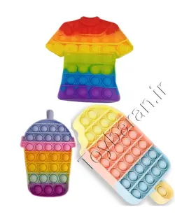 پاپ ایت کوچک رنگین کمانی