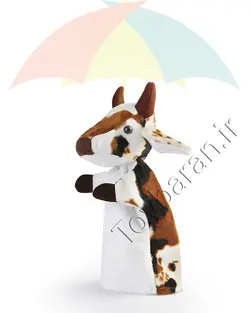 عروسک دستی گاو