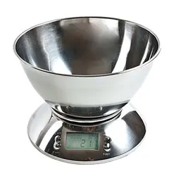 ترازو آشپزخانه کاسه دار استیل - توزین شاپ