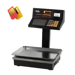 ترازوی رادین سیم کارتی 40kg مدل 8800 - توزین شاپ