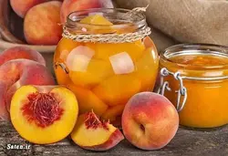 مربای هلو یک کیلو