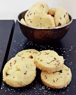 کوکی پسته و رز 500 گرم