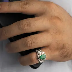 انگشتر زمرد گرآب