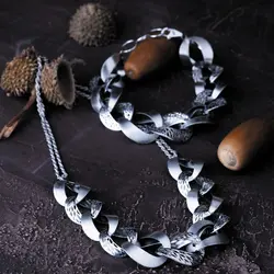 نیم ست نقره ناندل