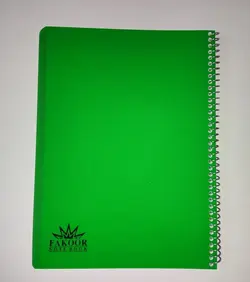 دفتر 50 برگ فنری فکور | اطمینان در انتخاب فروشگاه ترنج مارکت تحویل درب منزل