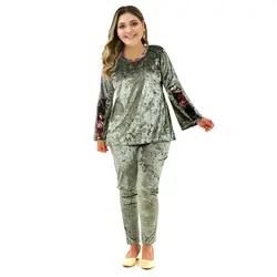 ست تونیک و شلوار مجلسی