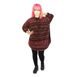 پانچو خز زمستانه