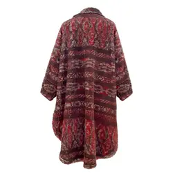 پانچو خز زمستانه