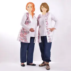 ست سارافون و بلوز زنانه