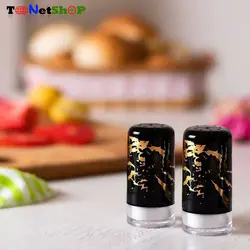 قیمت و خرید مجموعه 2 عددی نمکدان طرح ماربل | فروشگاه اینترنتی تونت شاپ