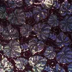 پارچه لباس مخمل مدل پولک دوزی کد 1156