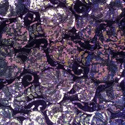 پارچه لباس مدل پولک دوزی شده کد 1153