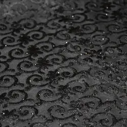 پارچه لباس حریر مدل نگین دار کد 1147