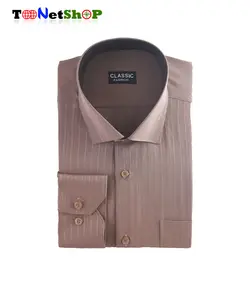 پیراهن مردانه راهدار نسکافه ای کد 2061