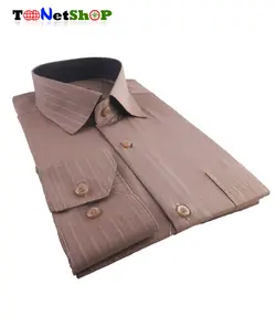 پیراهن مردانه راهدار نسکافه ای کد 2061