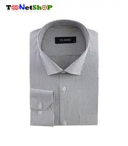 پیراهن مردانه سفید راهدار کد 2040